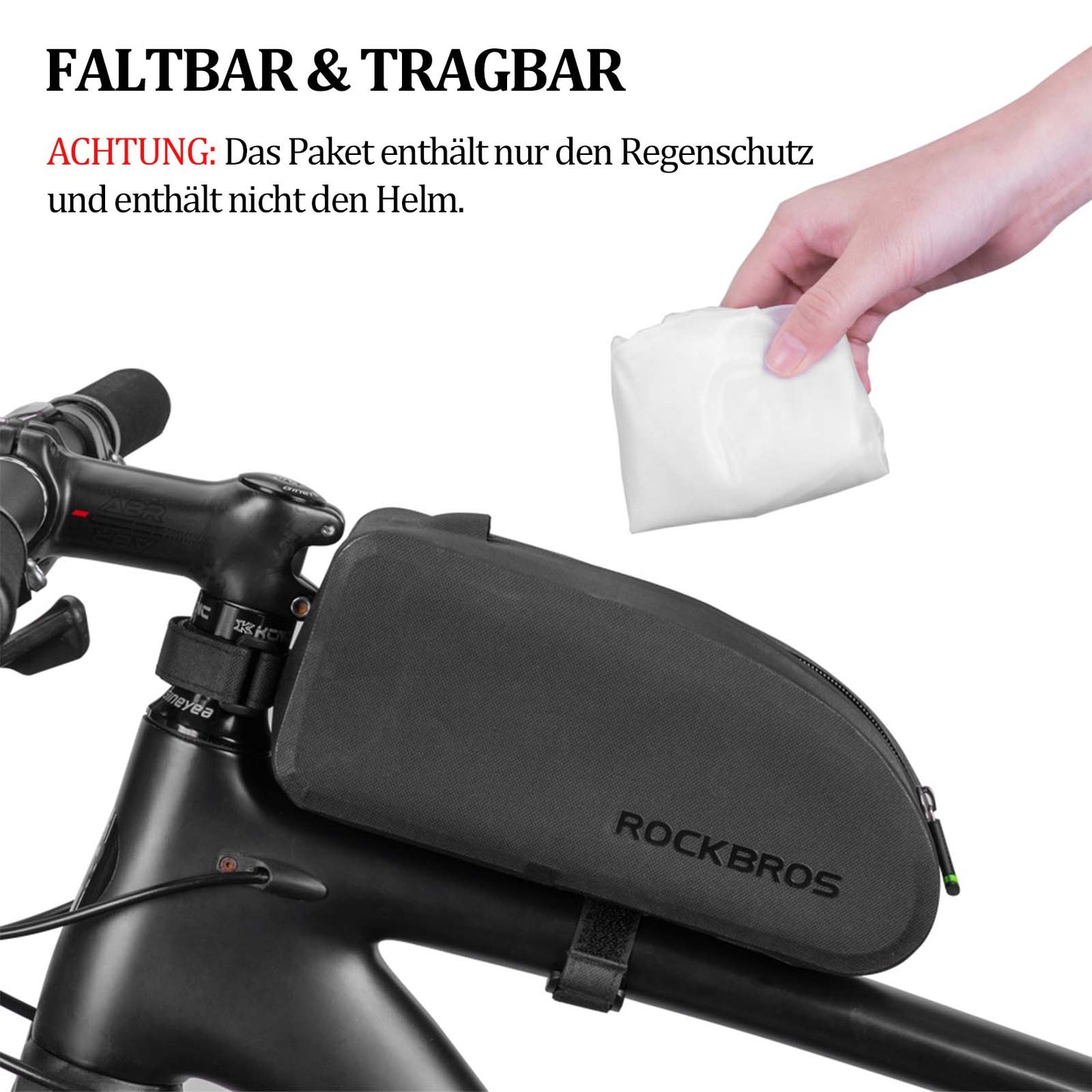 Waterdichte en stofdichte helmhoes voor fietshelmen, ROCKBROS