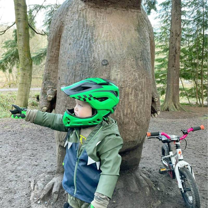 Kinderhelm met afneembare kinbeschermer voor jongens/meisjes ROCKBROS