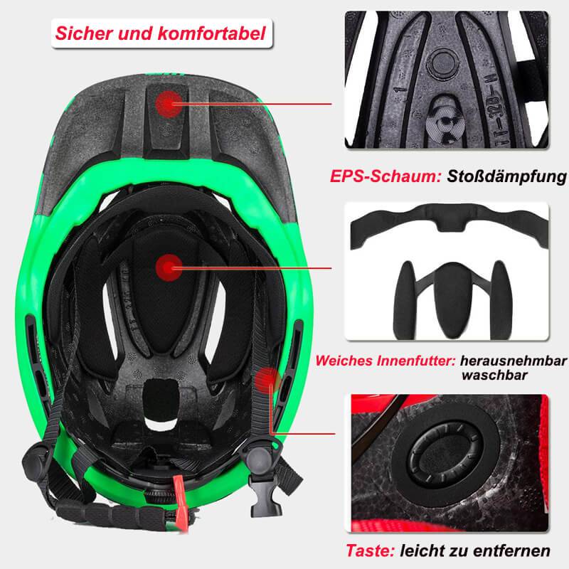 Kinderhelm met afneembare kinbeschermer voor jongens/meisjes ROCKBROS