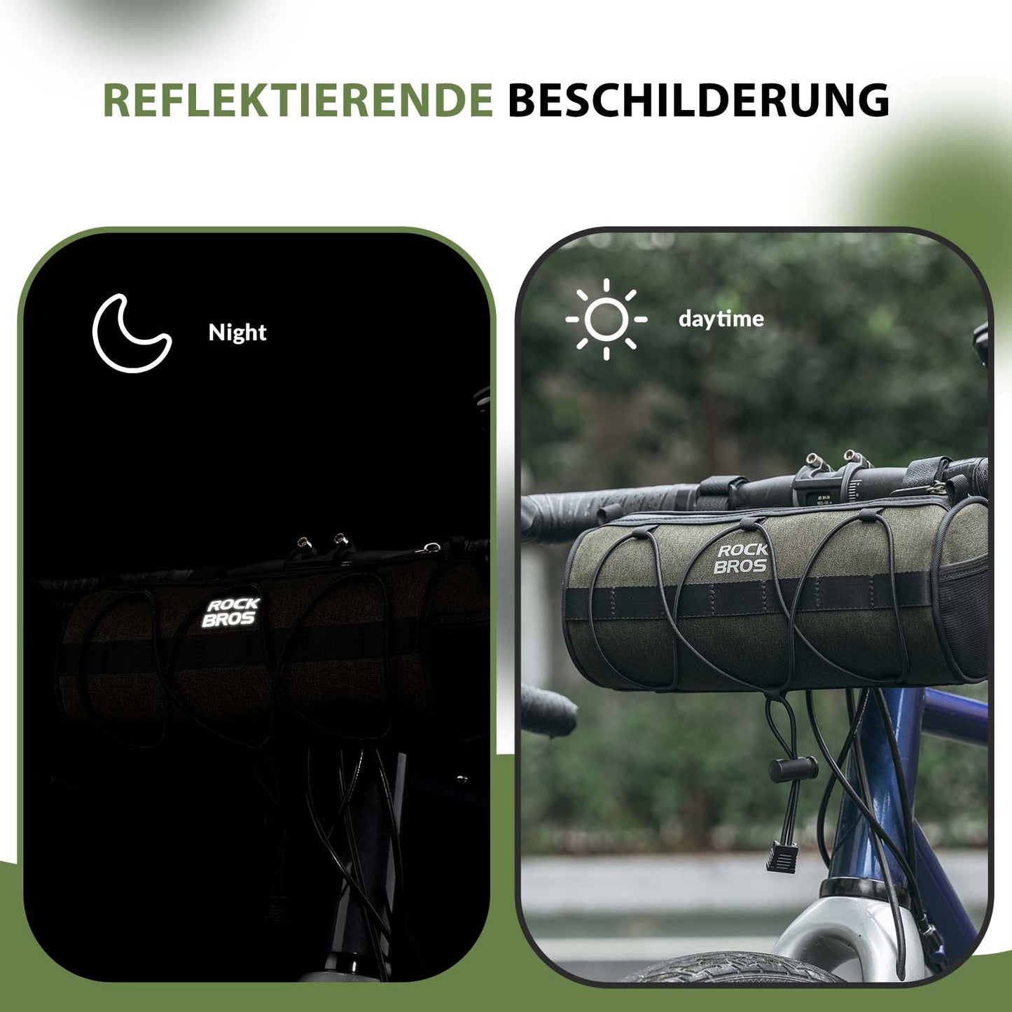 Stuurtas, multifunctionele schoudertas met schouderriem, ROCKBROS