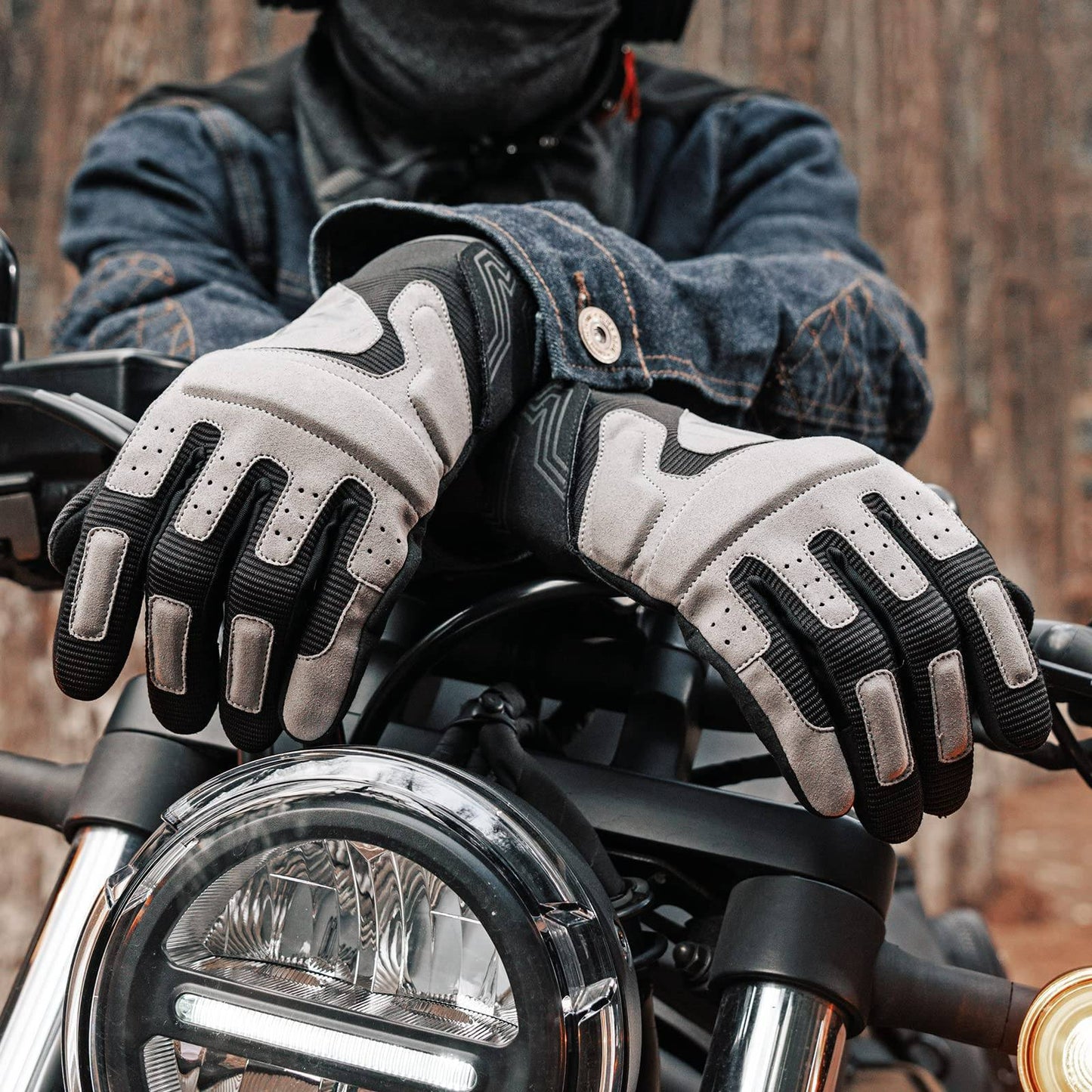 Motorhandschoenen, winddichte touchscreen handschoenen voor heren, ROCKBROS