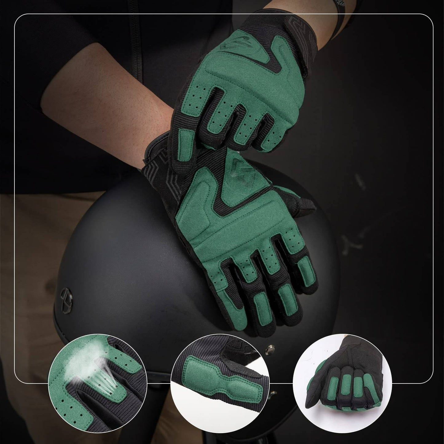 Motorhandschoenen, winddichte touchscreen handschoenen voor heren, ROCKBROS