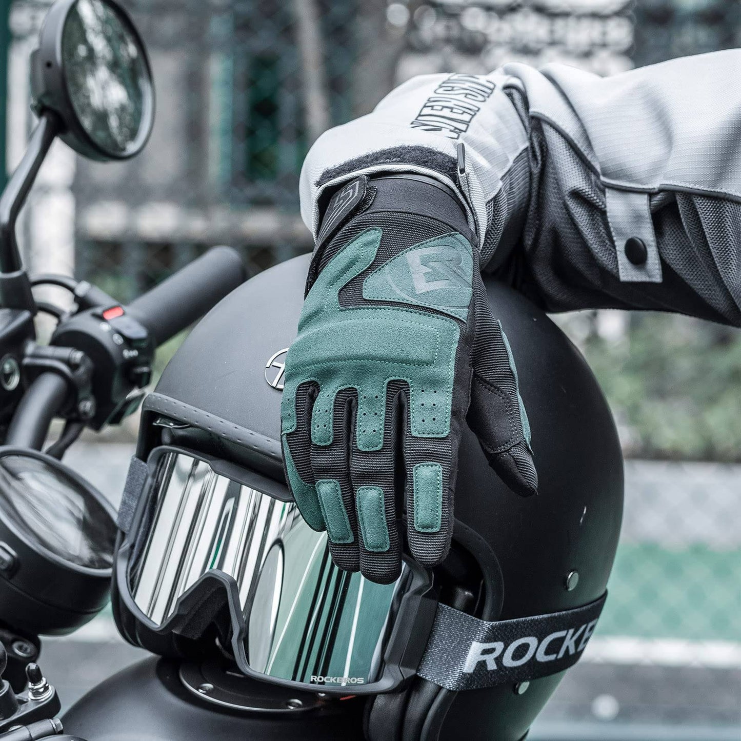 Motorhandschoenen, winddichte touchscreen handschoenen voor heren, ROCKBROS