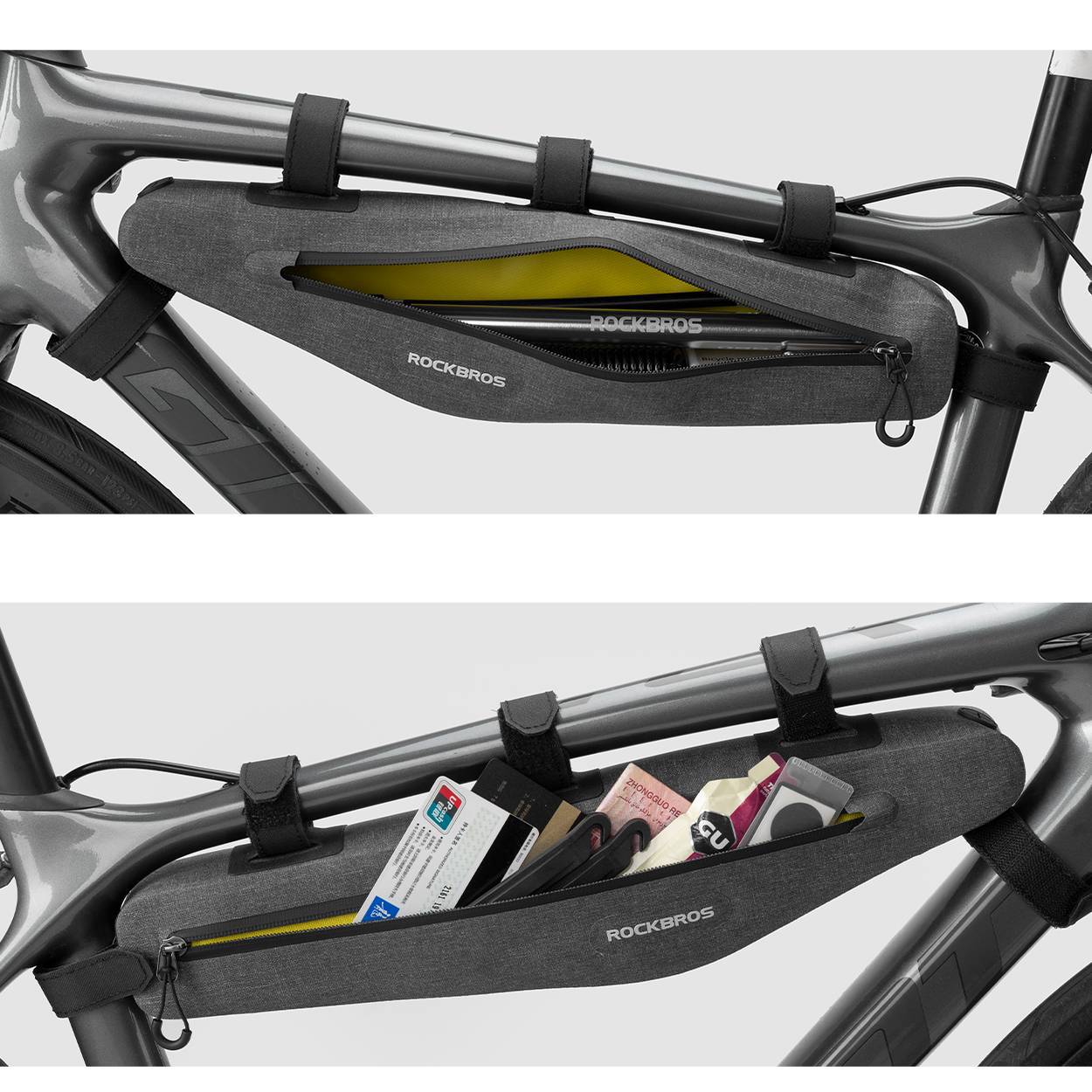 Multifunctionele fietstas, 100% waterdicht, 1,5 liter, ROCKBROS