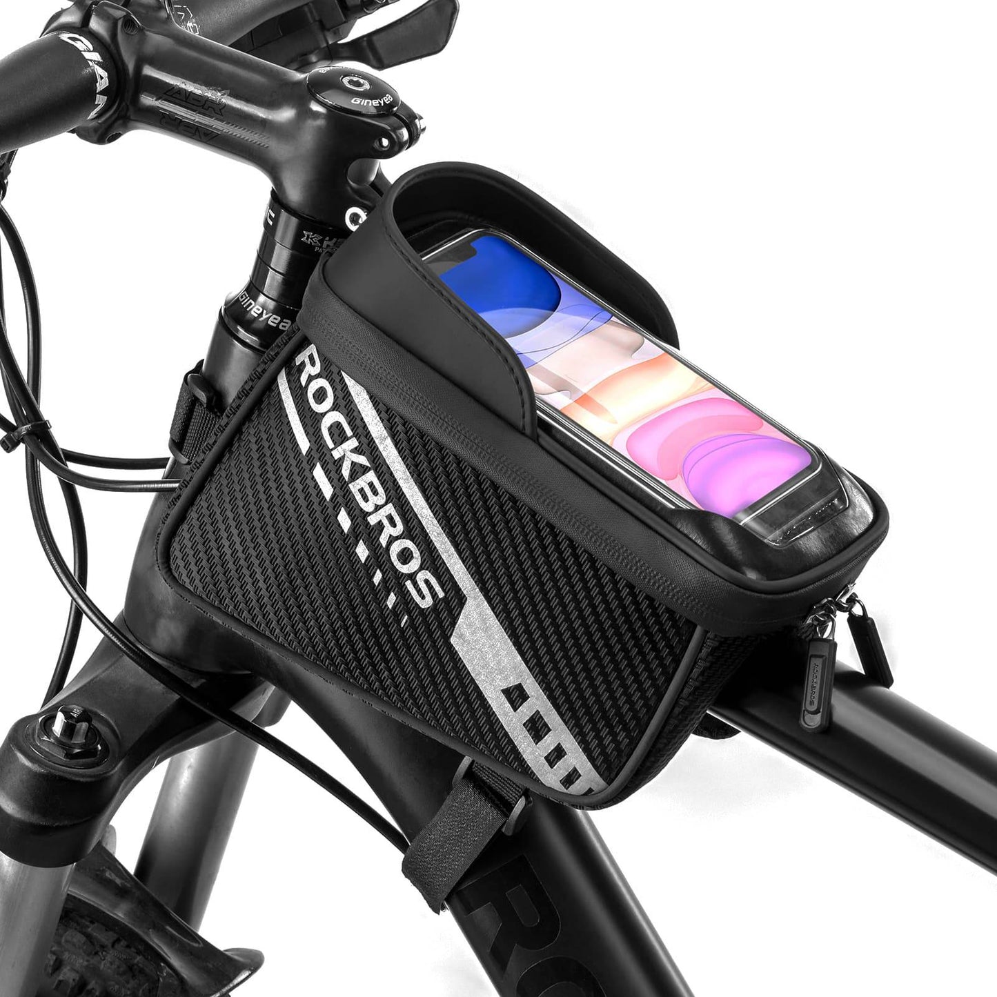 Bovenbuistas met TPU-touchscreen, zijvak, 1 liter, ROCKBROS