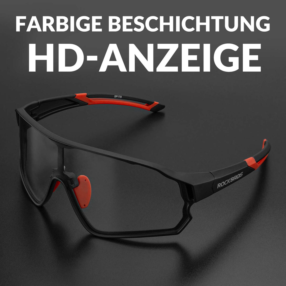 ROCKBROS Dynamische fietsbril met UV400-zonnefilter