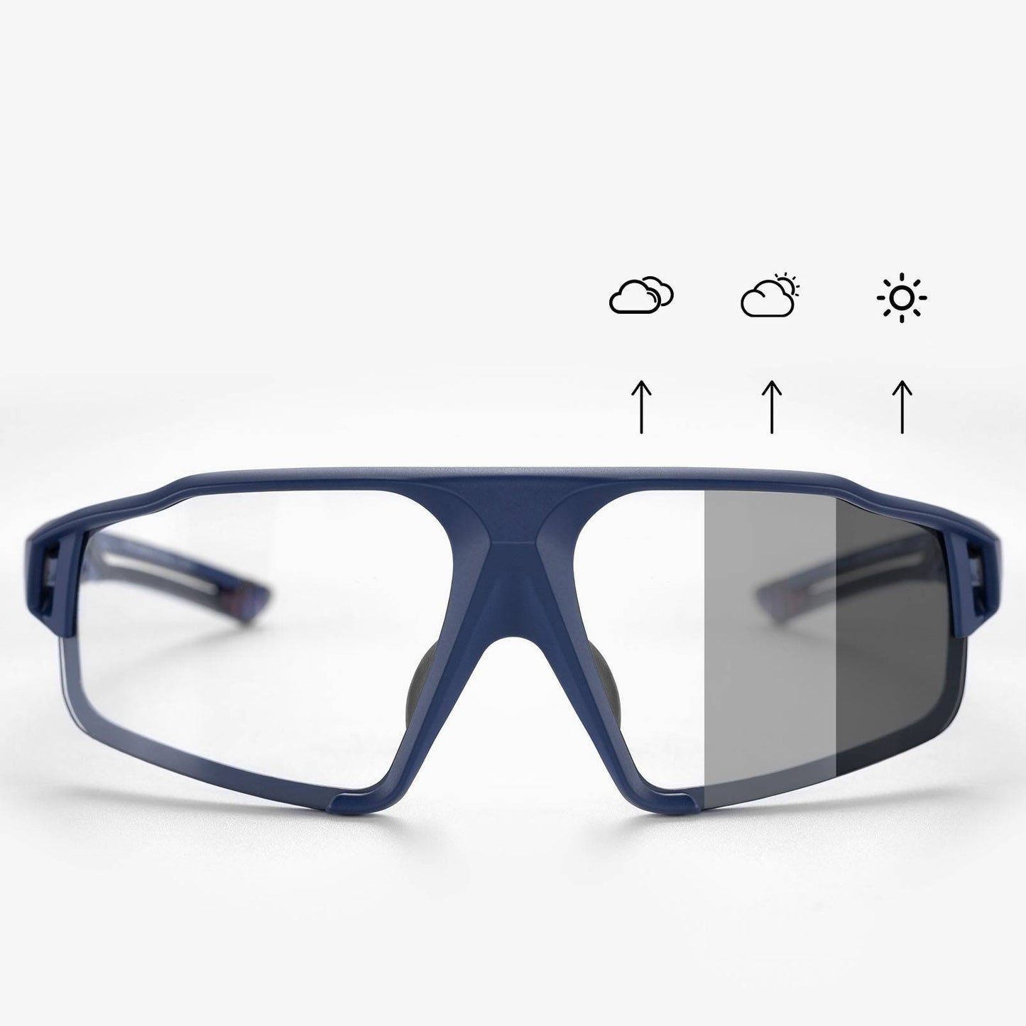 Fotochromatische zonnebrillen voor buitenactiviteiten, unisex, ROCKBROS