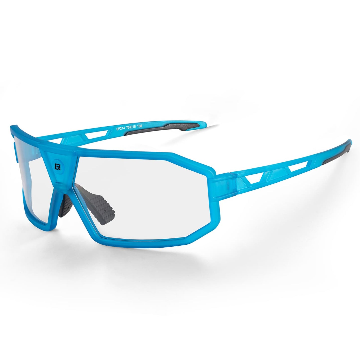 Fotochromatische zonnebril met UV400-bescherming, fietsbril, unisex, blauw, ROCKBROS