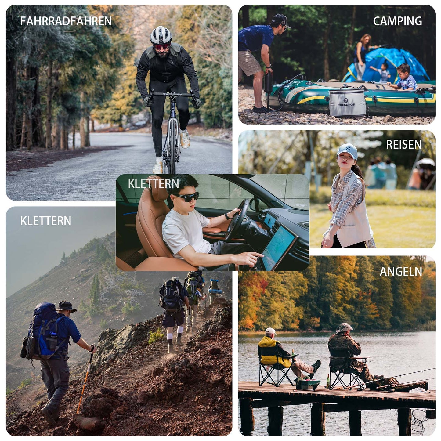 Gepolariseerde fietsbrillen, brillen voor bijziendheid, overtrekbrillen, unisex sportbrillen, ROCKBROS