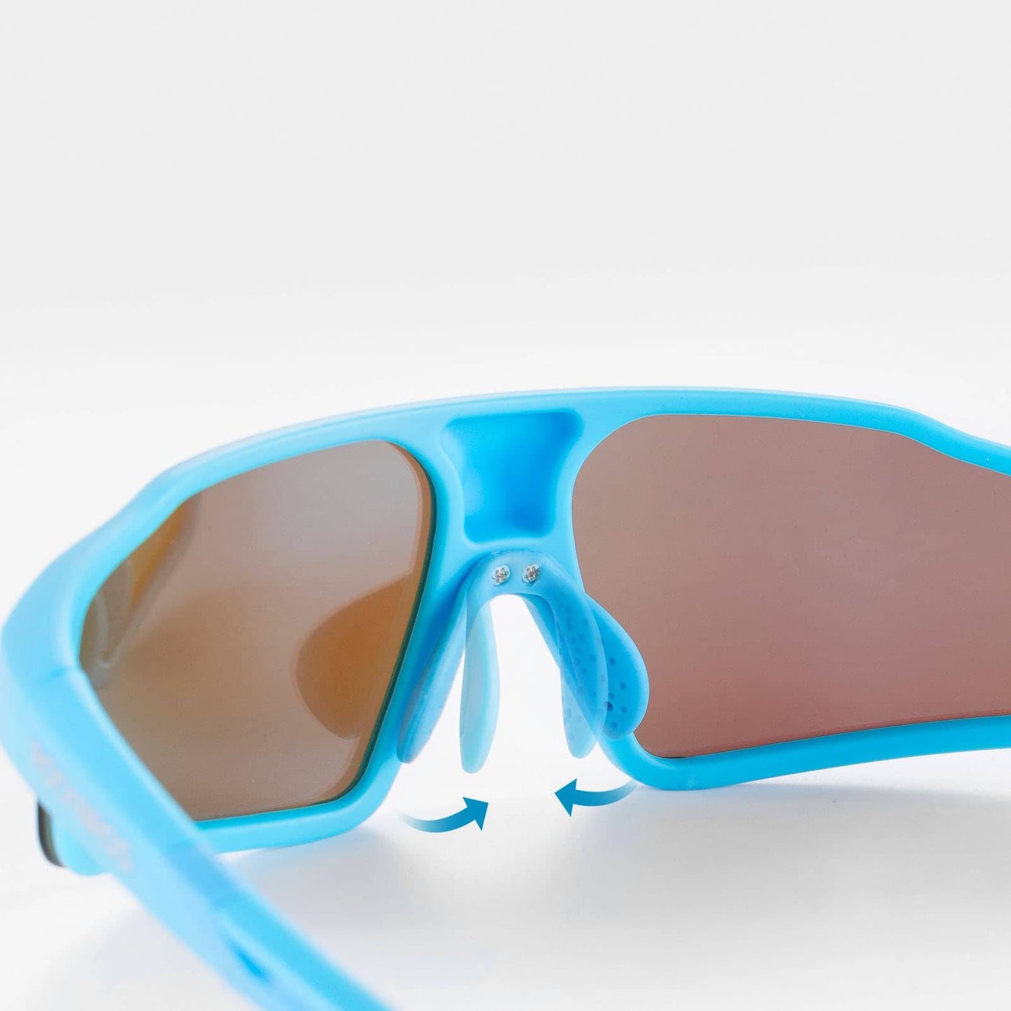 Gepolariseerde zonnebril met UV400-bescherming, lichtblauw, unisex, ROCKBROS