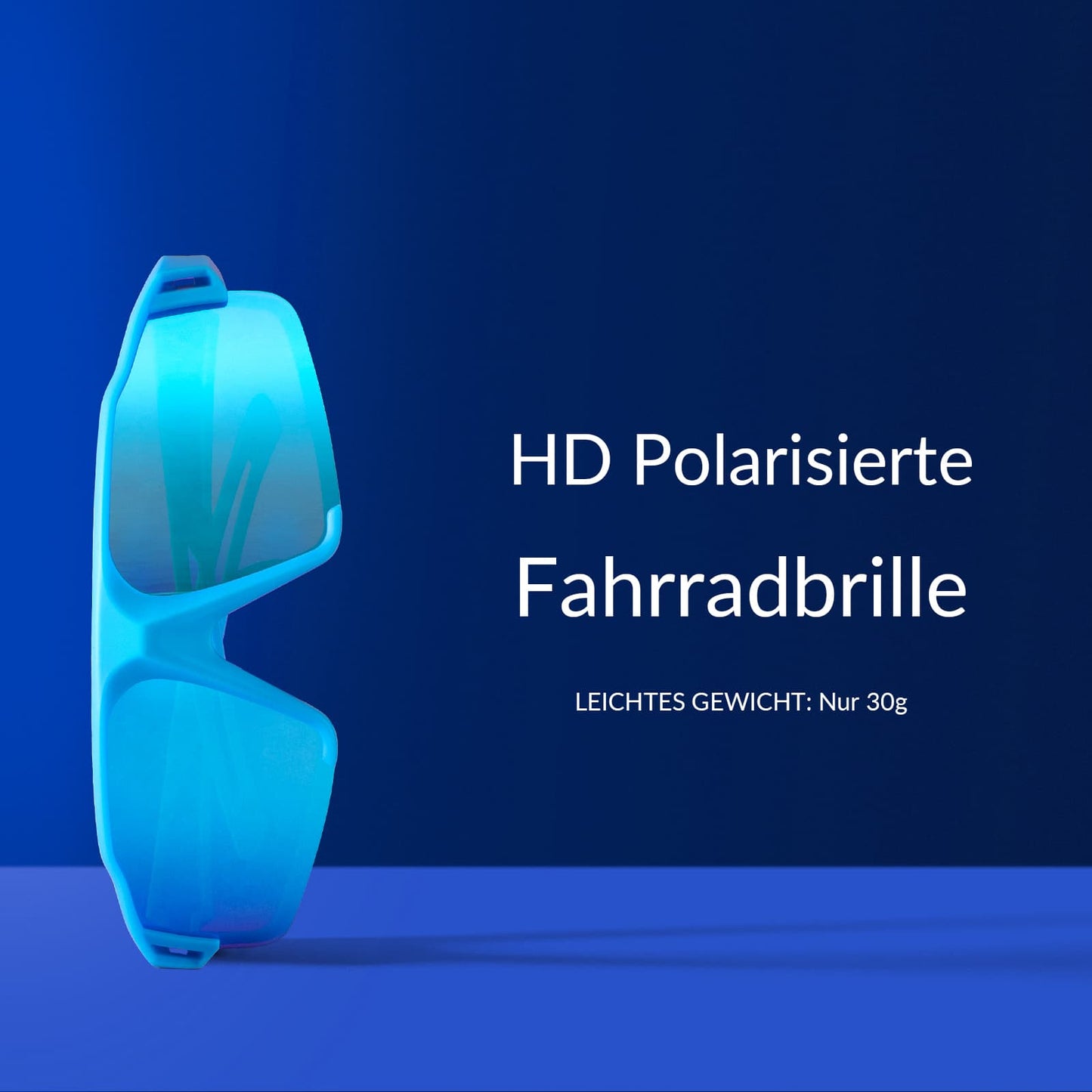Gepolariseerde zonnebril met UV400-bescherming, lichtblauw, unisex, ROCKBROS