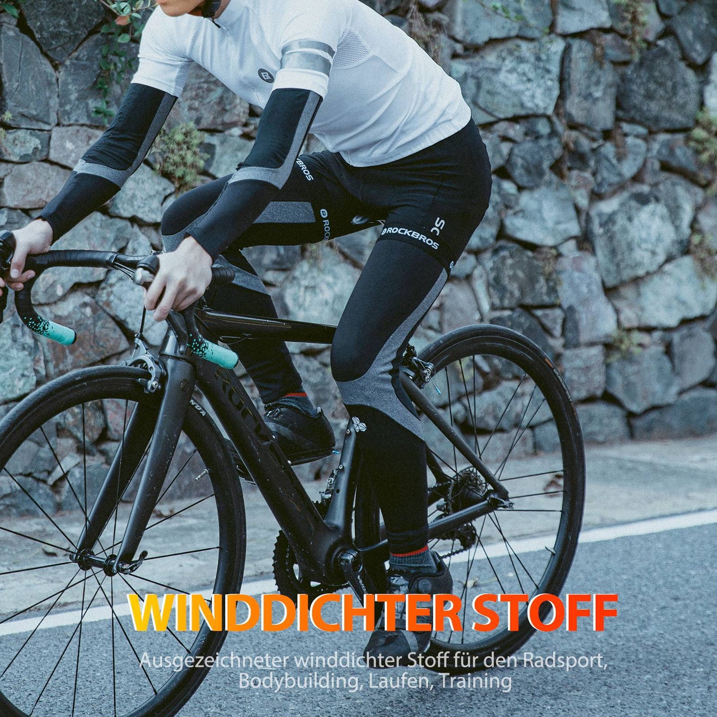 Fietsbeenwarmers, winterbeenwarmers voor dames en heren, ROCKBROS