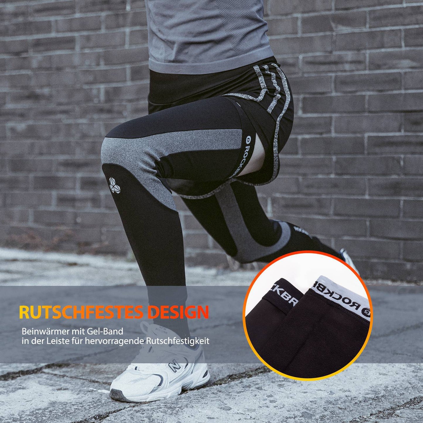 Fietsbeenwarmers, winterbeenwarmers voor dames en heren, ROCKBROS
