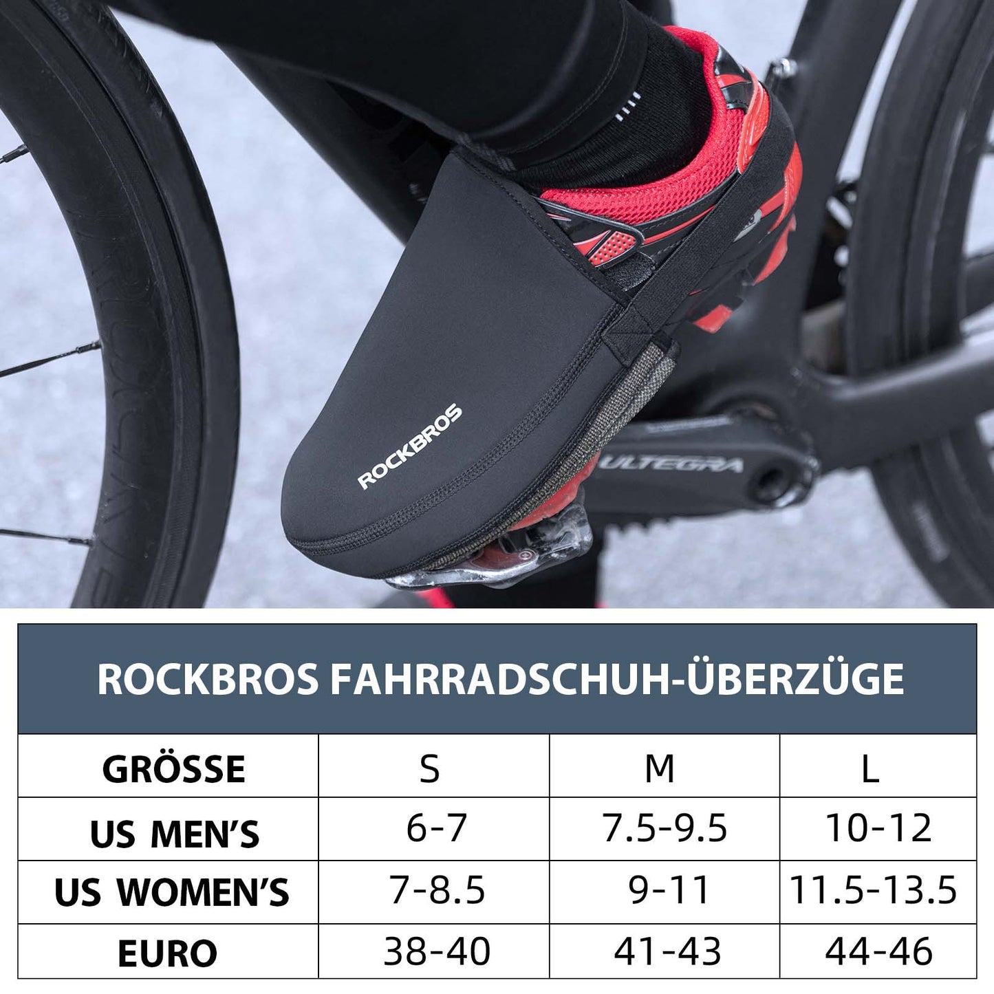 Fietsoverschoenen, waterafstotende Kevlar fietsschoenovertrek ROCKBROS