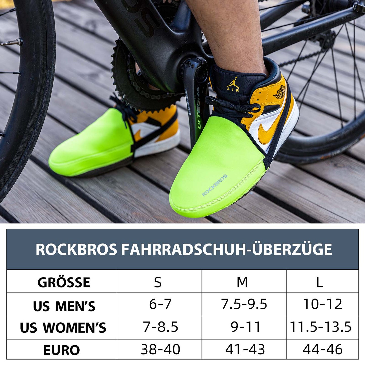 Fietsoverschoenen, waterafstotende Kevlar fietsschoenovertrek ROCKBROS