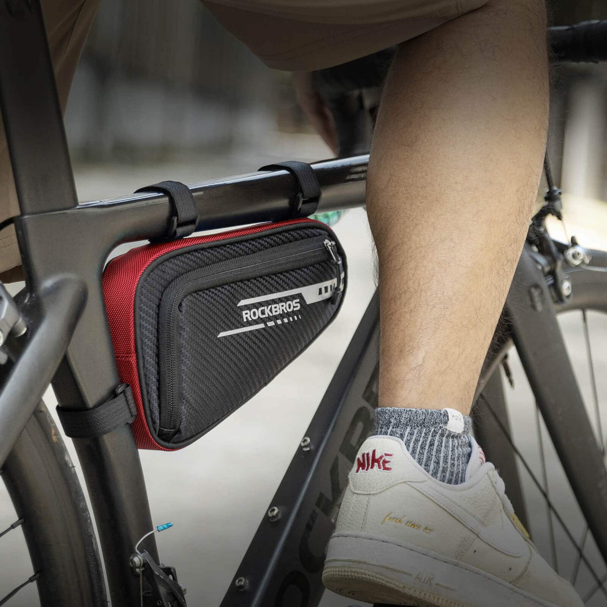 ROCKBROS Frametas waterdicht Driehoekstas voor MTB & Racefietsen 1,2L