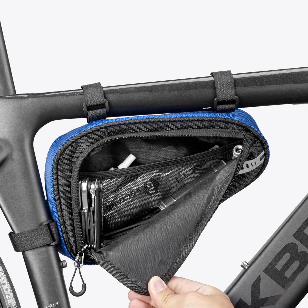 ROCKBROS Frametas waterdicht Driehoekstas voor MTB & Racefietsen 1,2L