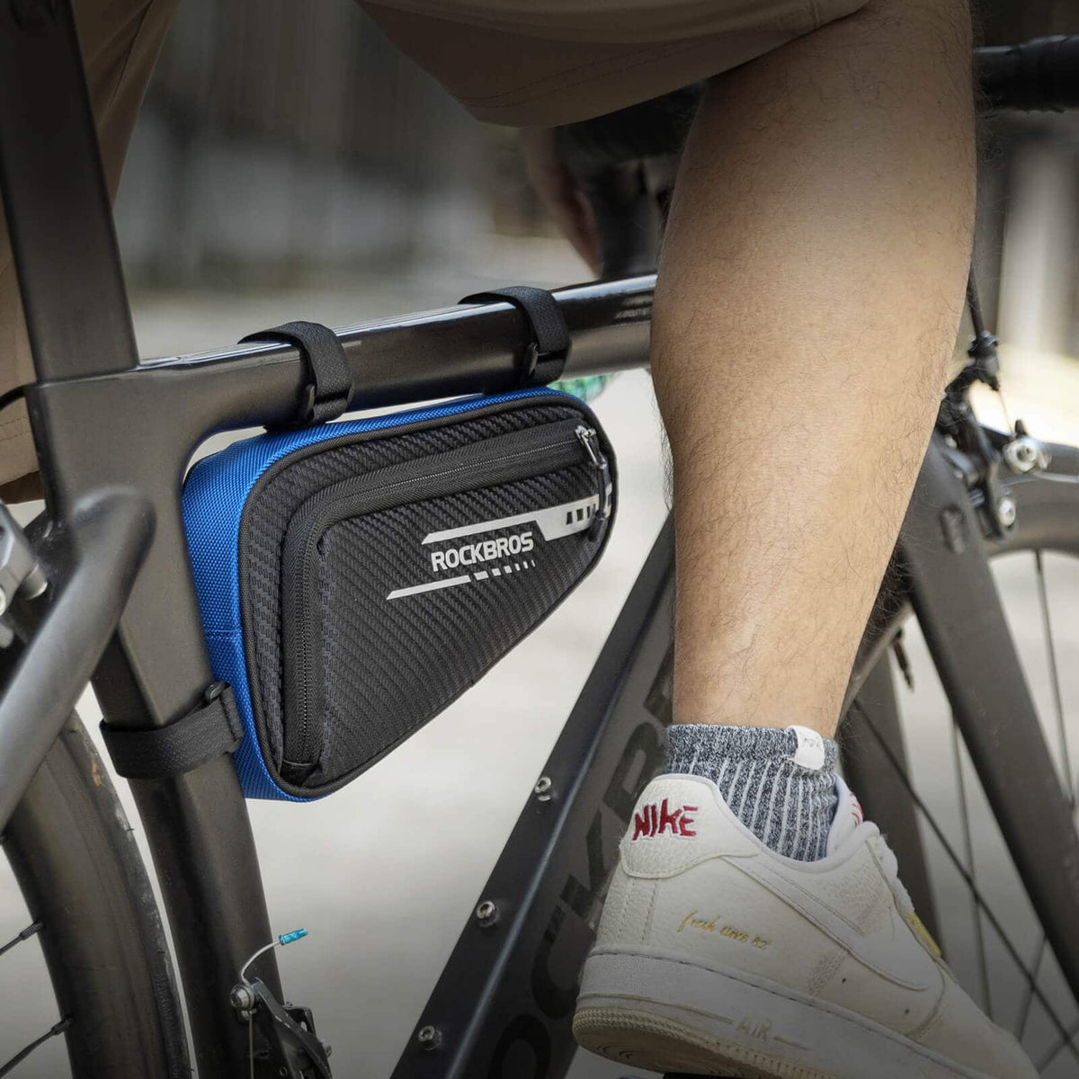 ROCKBROS Frametas waterdicht Driehoekstas voor MTB & Racefietsen 1,2L