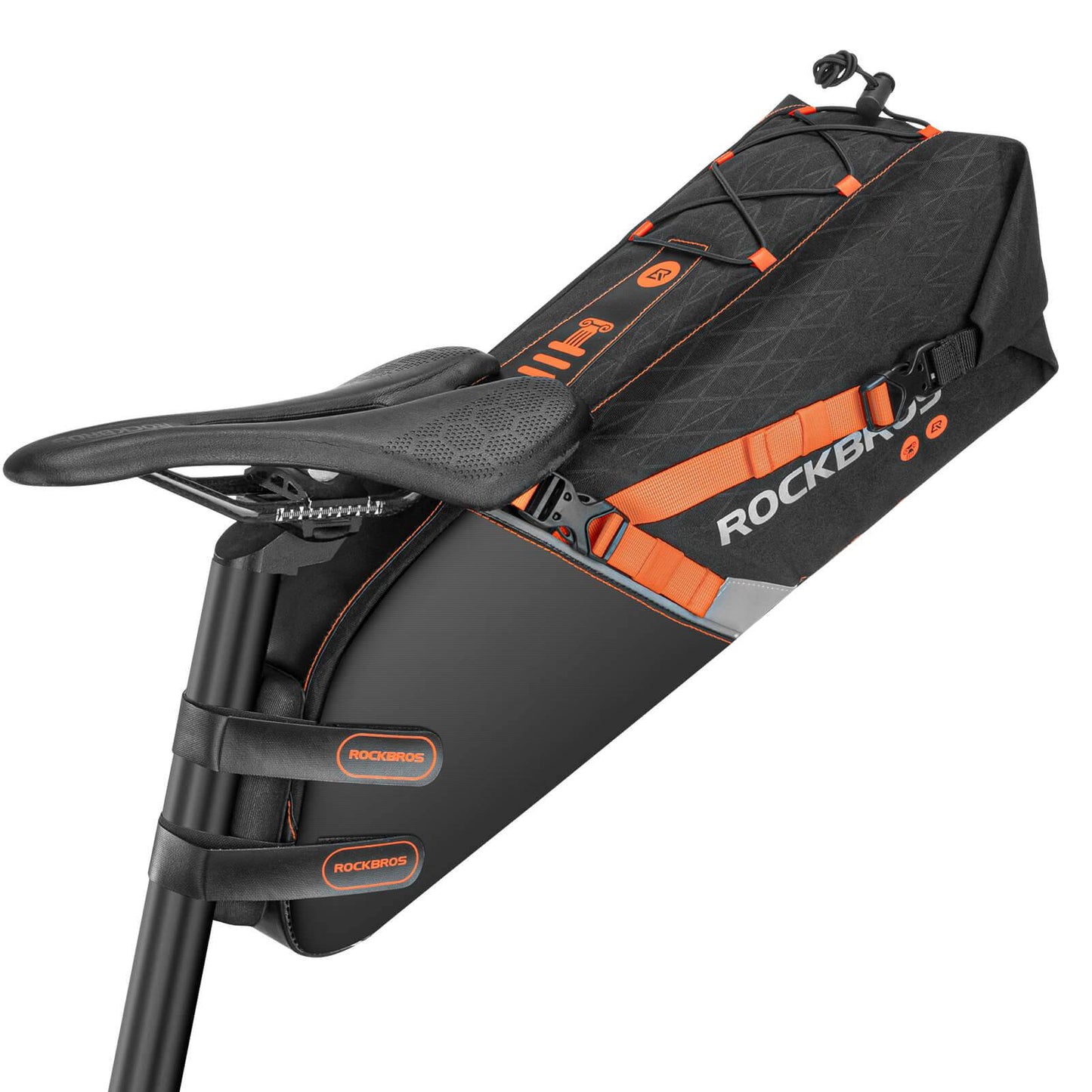 Waterdichte zadeltas voor mountainbikes en racefietsen, 10 liter, ROCKBROS
