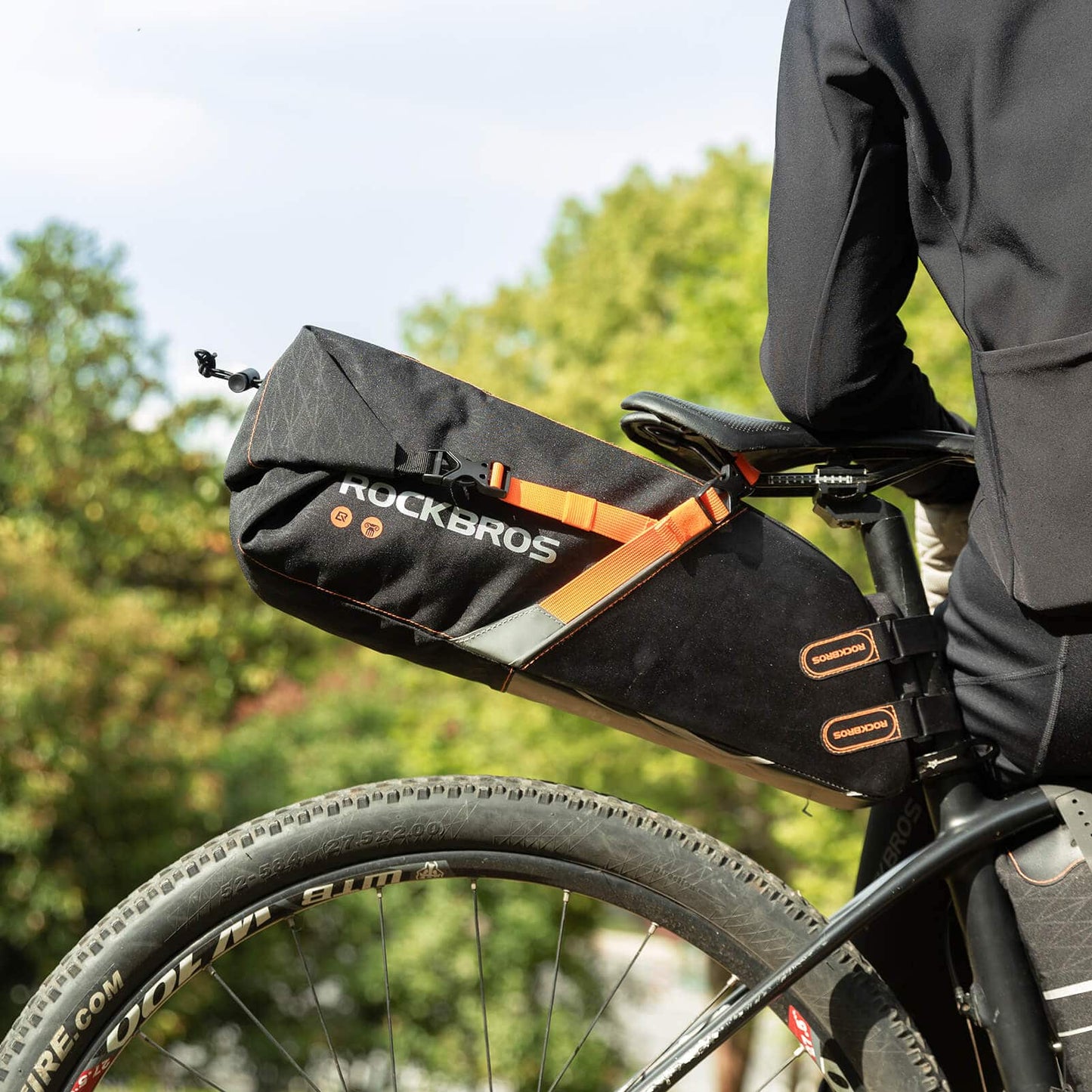 Waterdichte zadeltas voor mountainbikes en racefietsen, 10 liter, ROCKBROS