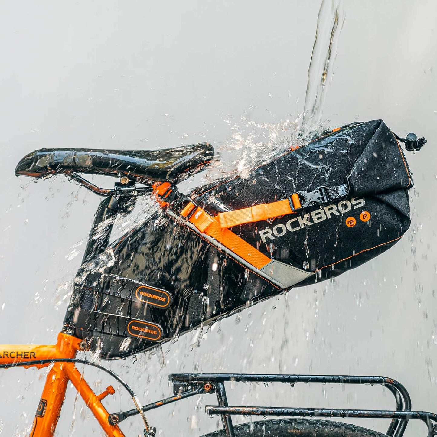Waterdichte zadeltas voor mountainbikes en racefietsen, 10 liter, ROCKBROS