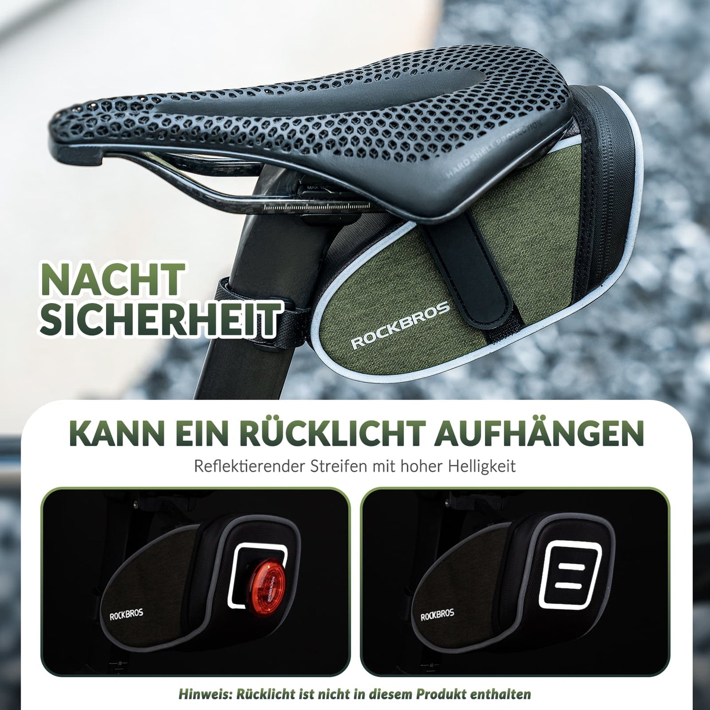 Waterafstotende zadeltassen, gereedschapstas, nieuw model 2024, ROCKBROS