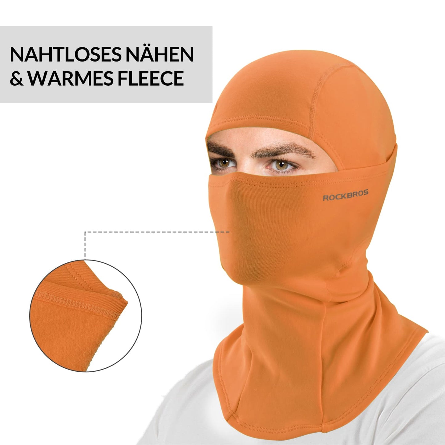 Balaclava 2-pack Herfst/Winter voor buitensporten Unisex ROCKBROS