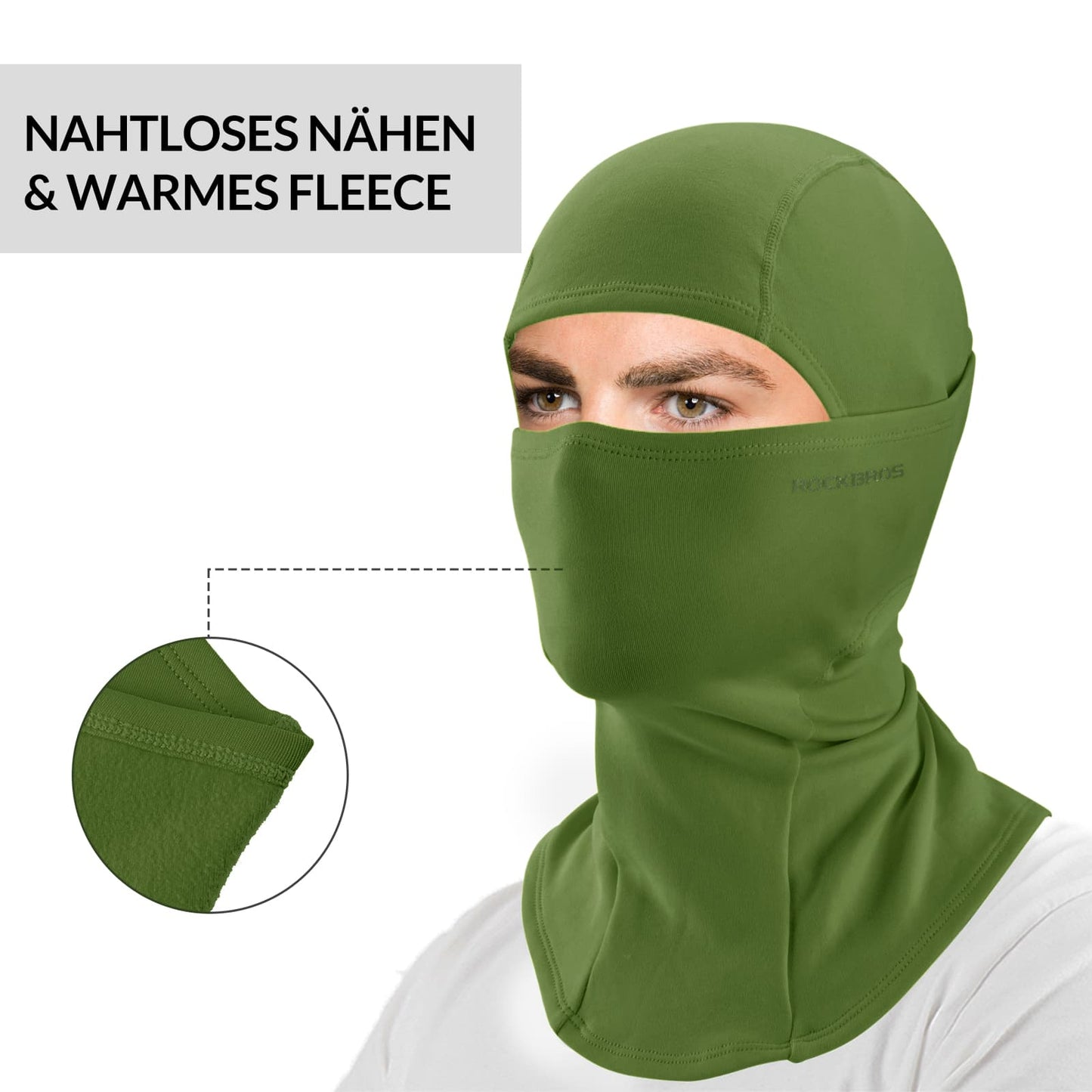 Balaclava 2-pack Herfst/Winter voor buitensporten Unisex ROCKBROS