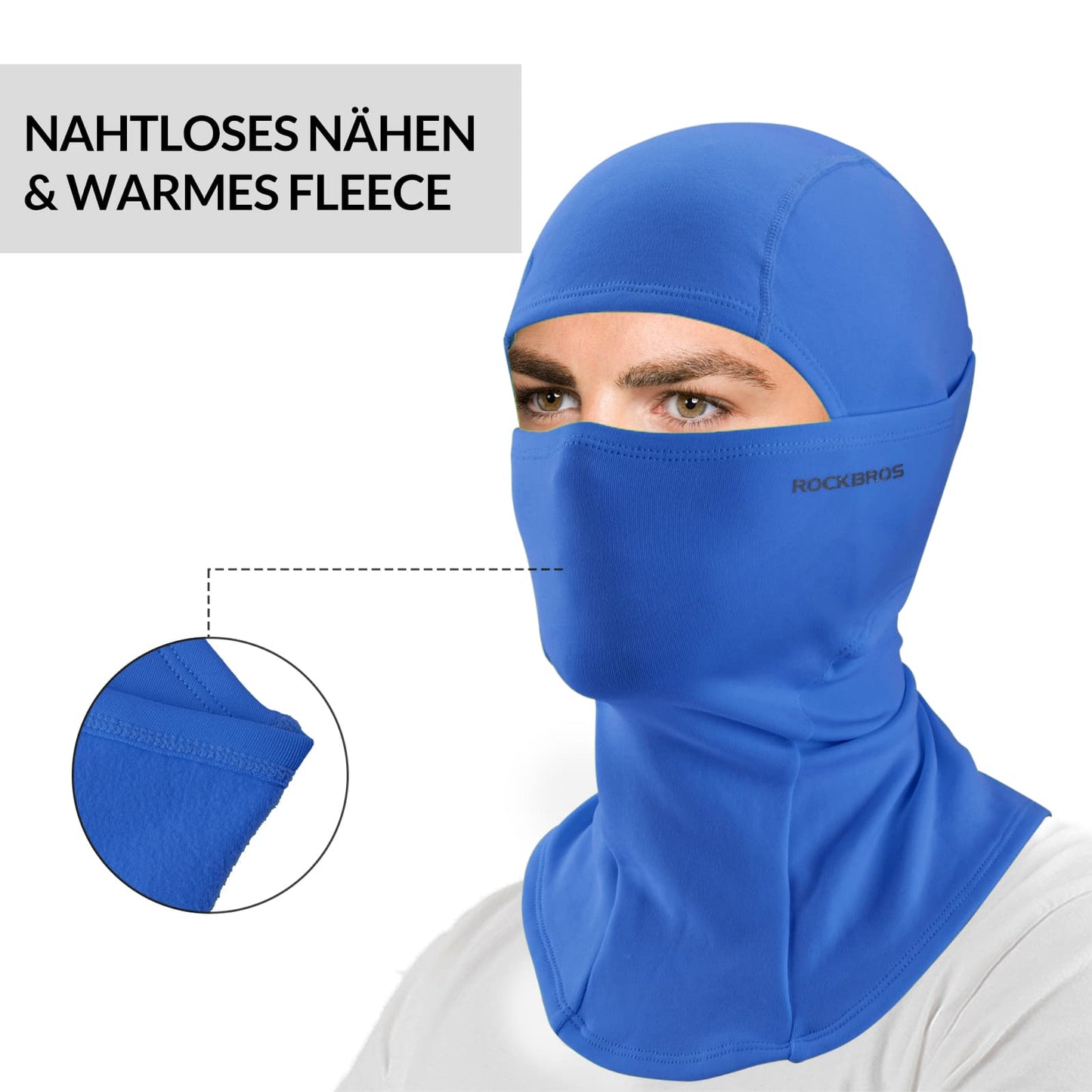 Balaclava 2-pack Herfst/Winter voor buitensporten Unisex ROCKBROS