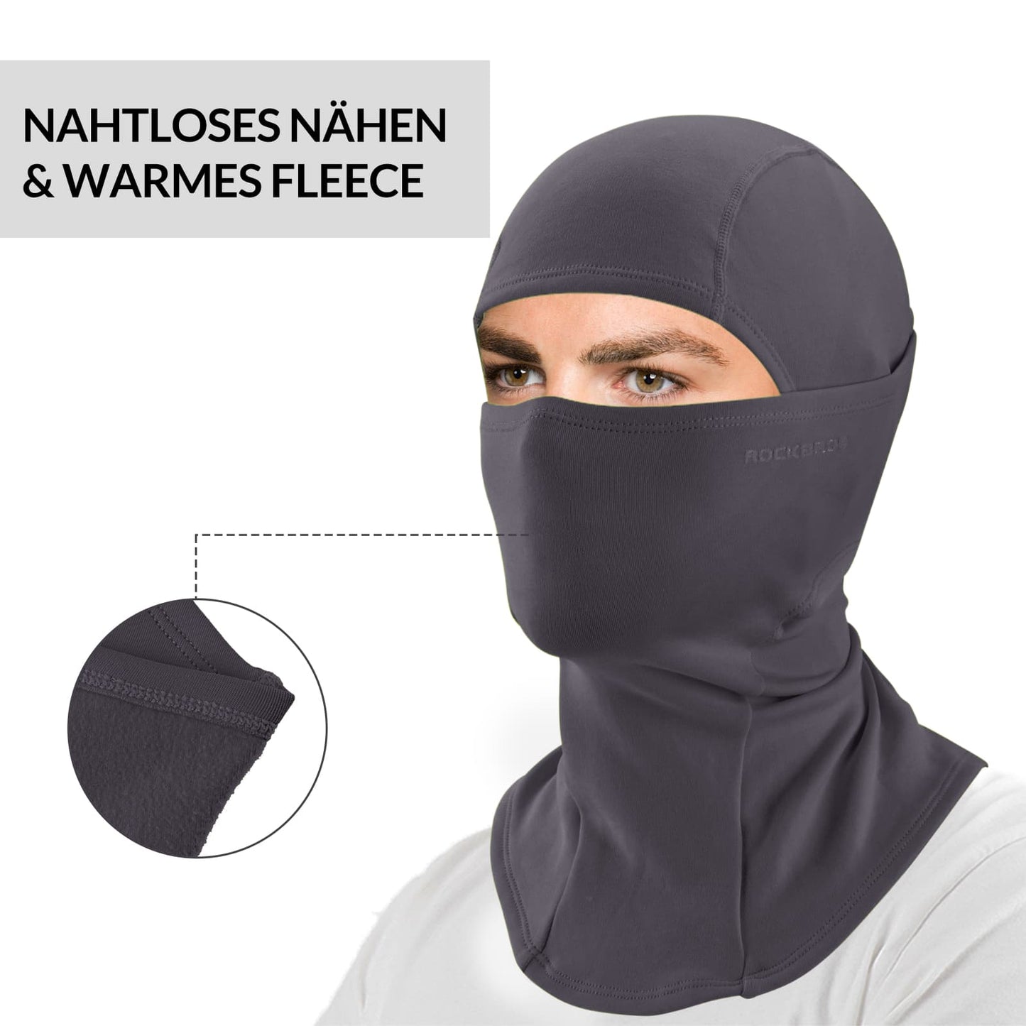 Balaclava 2-pack Herfst/Winter voor buitensporten Unisex ROCKBROS
