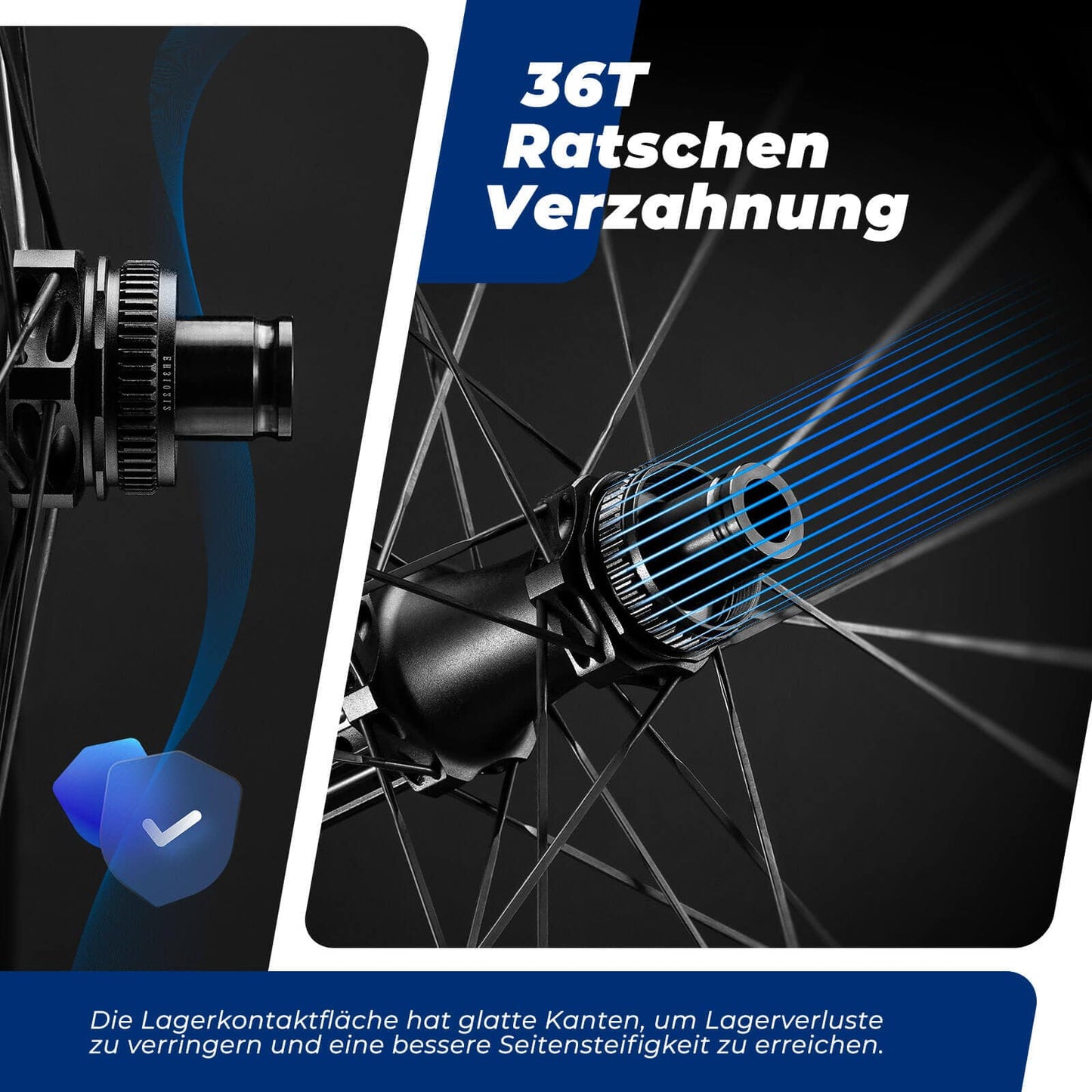 T700 Carbon Wielset 28" 50mm Schijfrem Steekas Wielset voor Racefietsen en SHIMANO 8-12 Speed ??24 Spaken 36T Stalen Lagers ROCKBROS