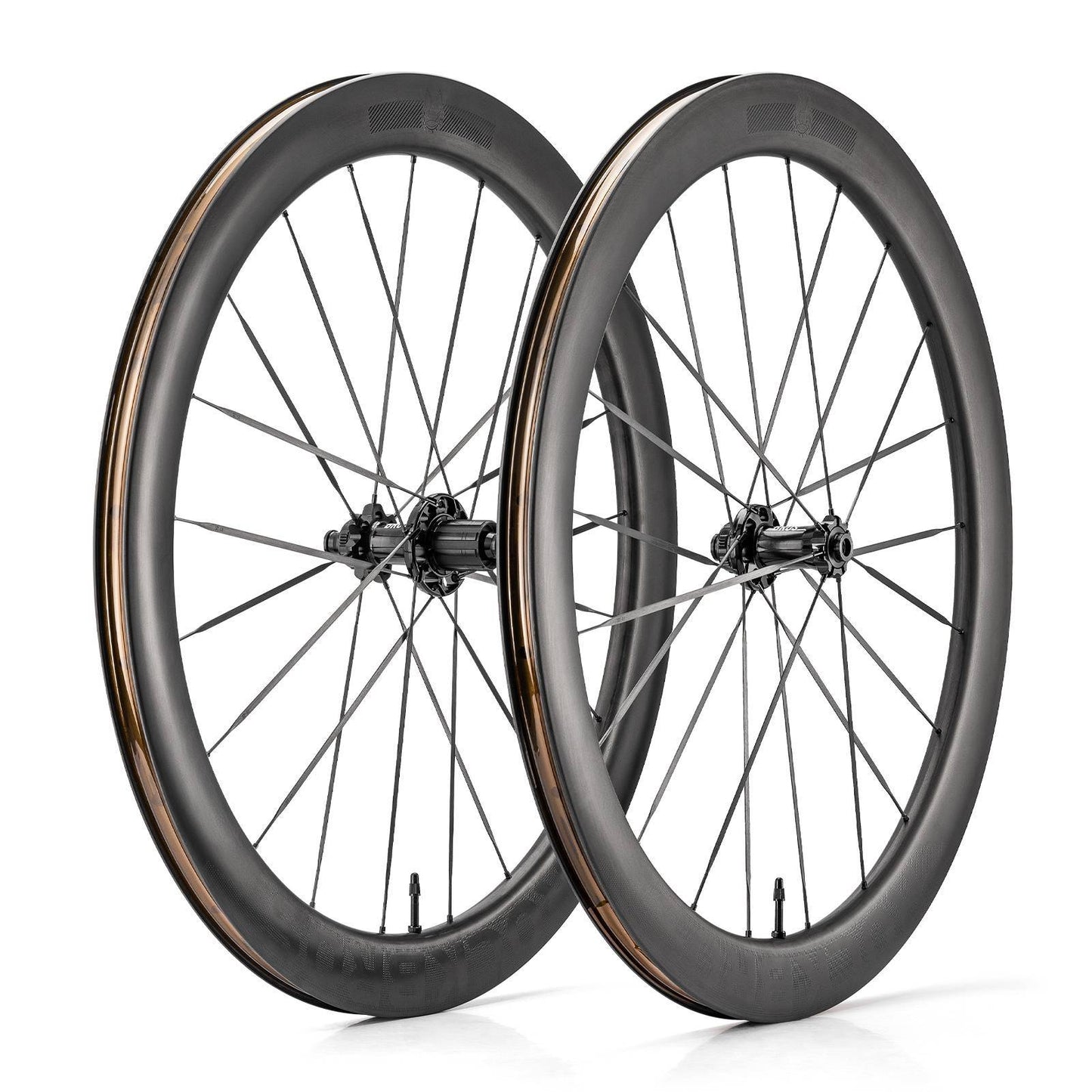 T700 Carbon Wielset 55mm Schijfrem Steekas Wielset voor Racefiets Inclusief Vacu¨¹m Bandenkussens ROCKBROS