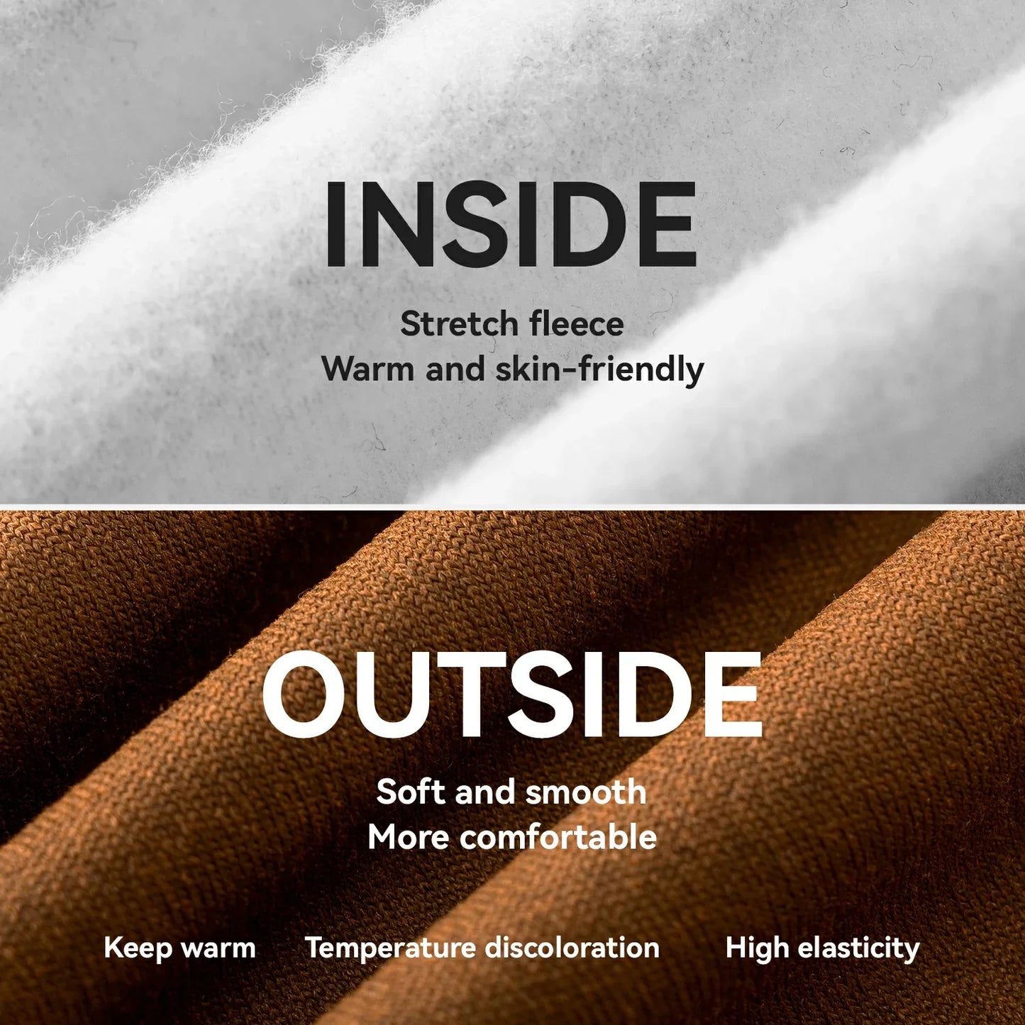Thermogevoelige winterbalaclava van fleece van ROCKBROS