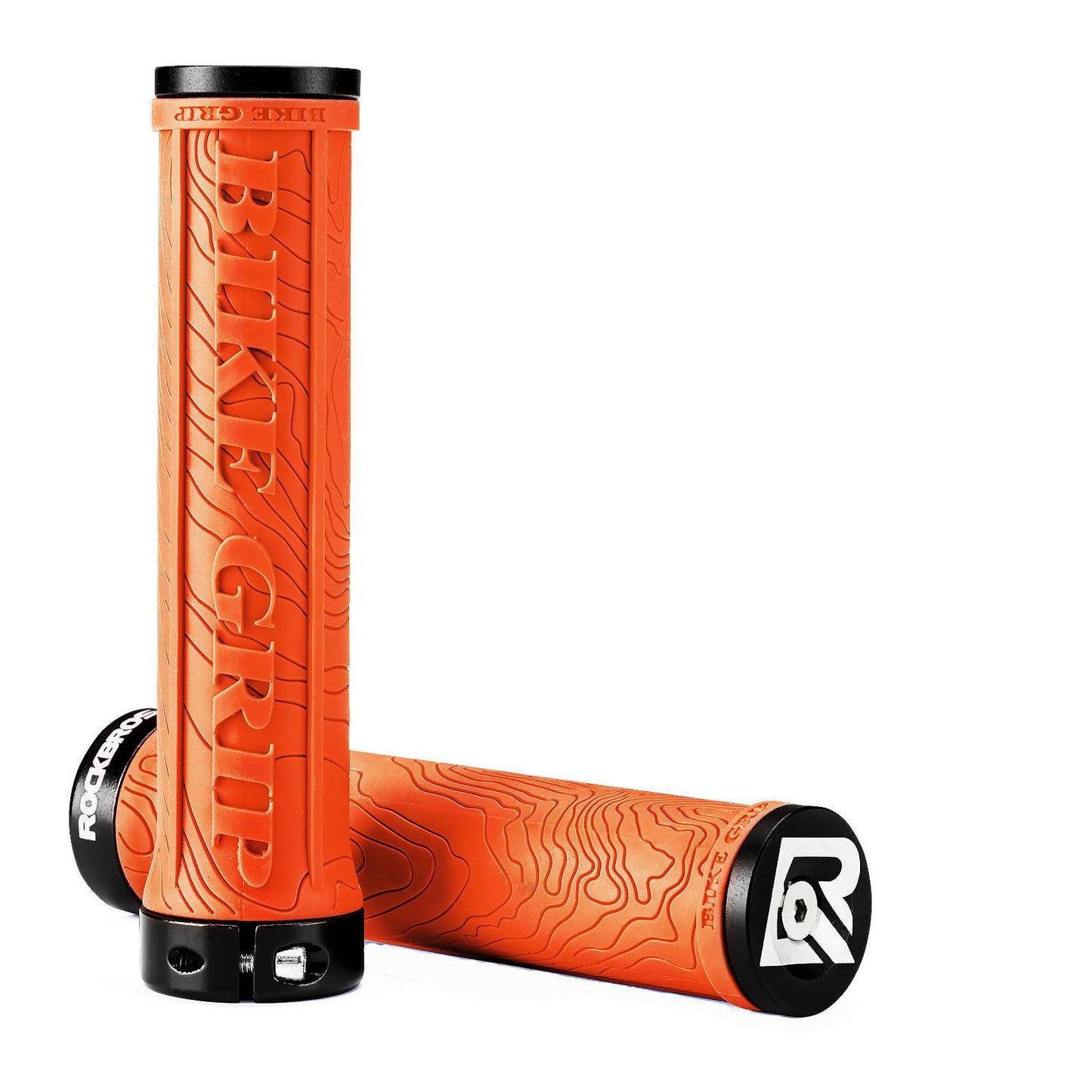 Ultralichte rubberen fietshandvatten met aluminium vergrendelingsmechanisme van ROCKBROS