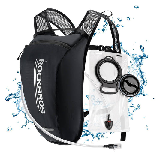 Ultralichte rugzak met drinkzak, fietsrugzak met drinksysteem, 2 liter, ROCKBROS