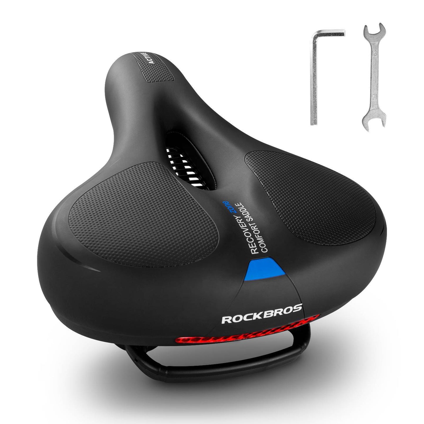 Waterdicht fietszadel voor mountainbikes en racefietsen, gemaakt van traagschuim (ROCKBROS).