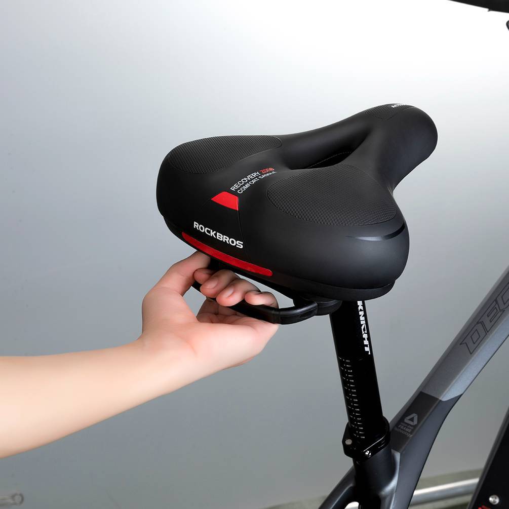 Waterdicht fietszadel voor mountainbikes en racefietsen, gemaakt van traagschuim (ROCKBROS).