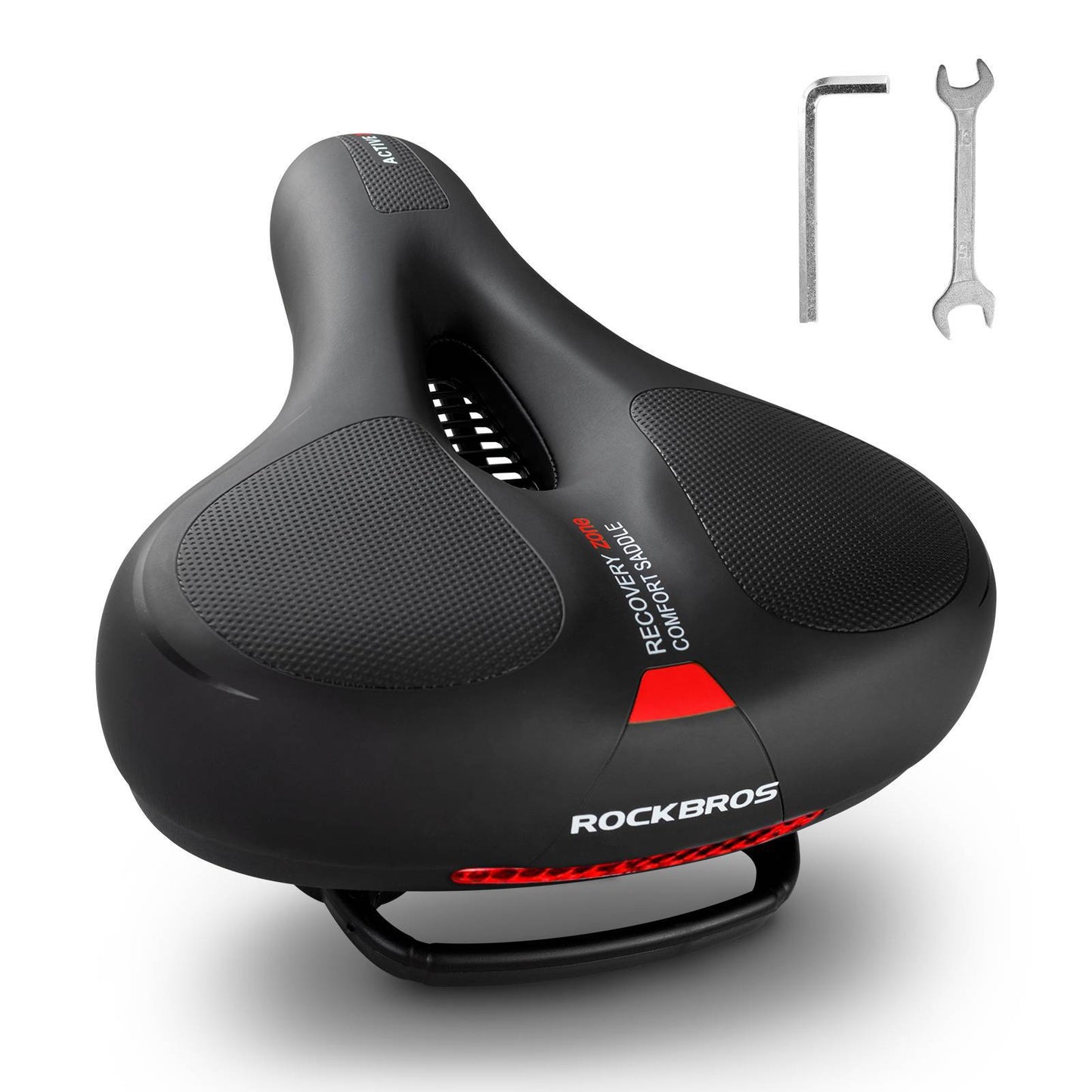 Waterdicht fietszadel voor mountainbikes en racefietsen, gemaakt van traagschuim (ROCKBROS).