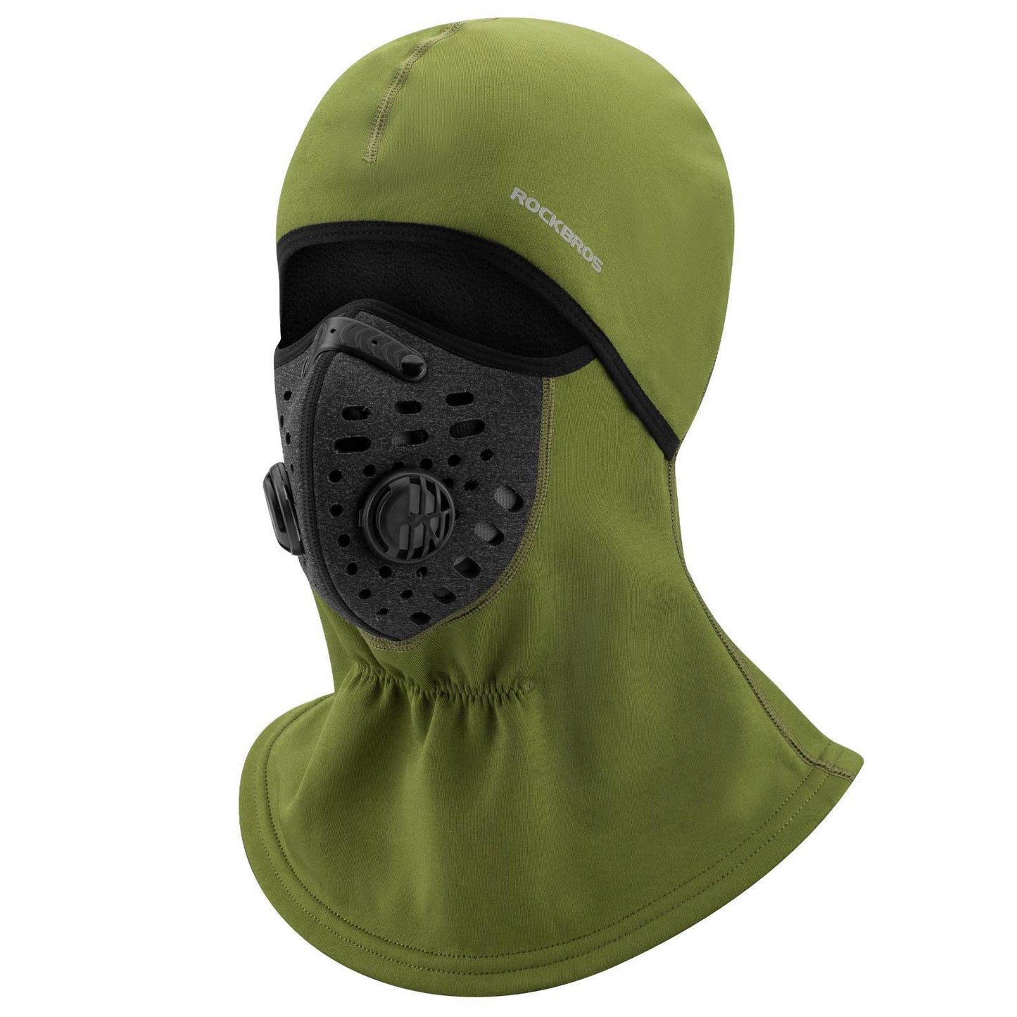 Winddichte en stofdichte bivakmuts/nekwarmer voor de winter van ROCKBROS
