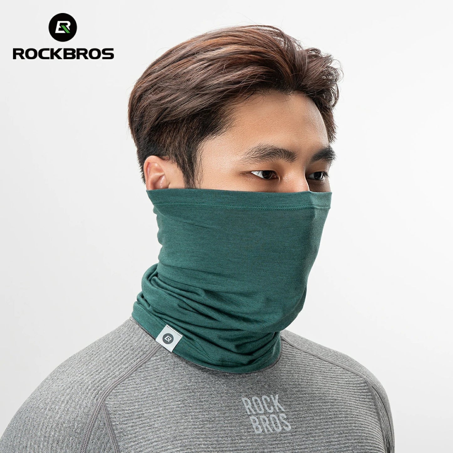 Winterse thermische wollen halsdoek/buissjaal ROCKBROS