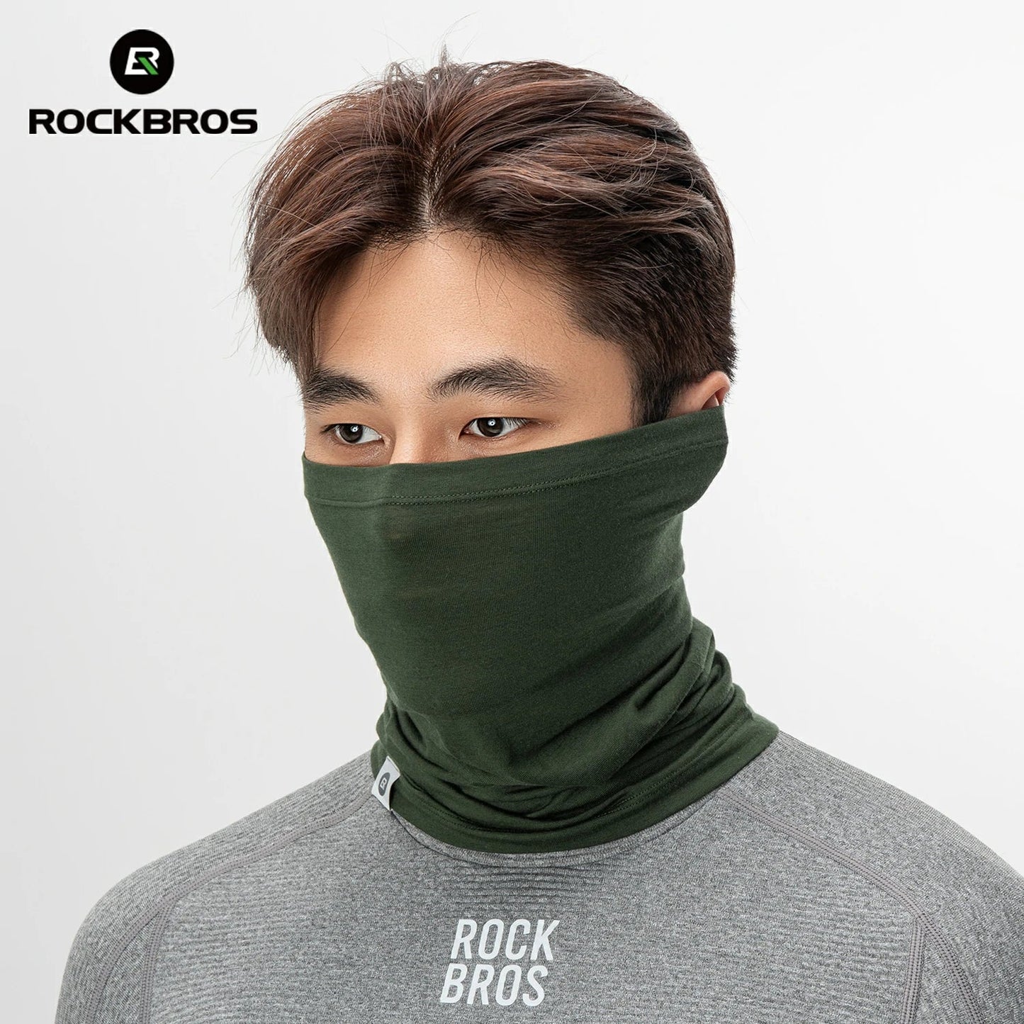 Winterse thermische wollen halsdoek/buissjaal ROCKBROS
