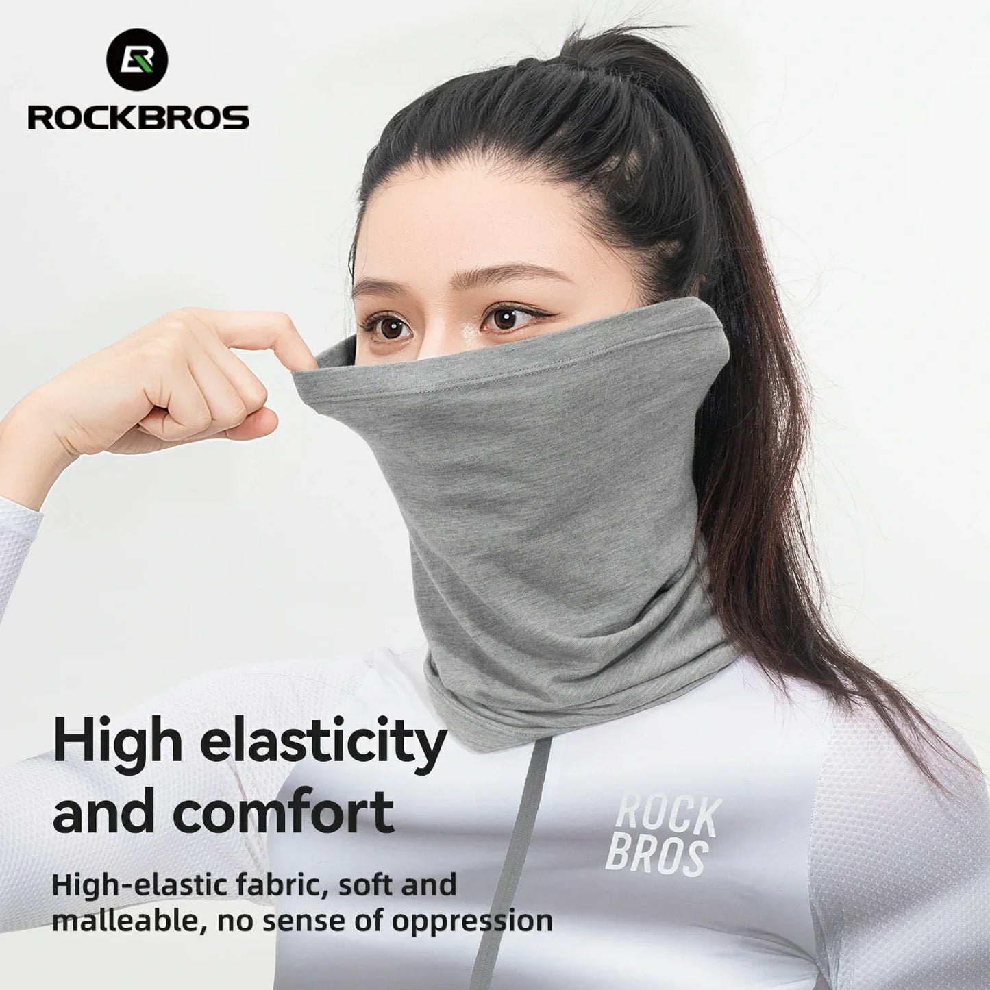 Winterse thermische wollen halsdoek/buissjaal ROCKBROS