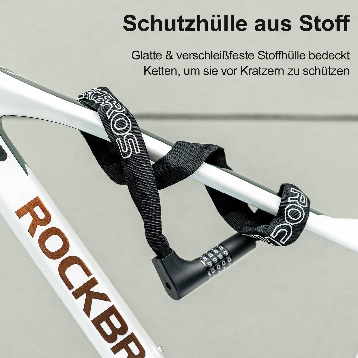 Cijferslot met 4-cijferige code, 96 cm lang, ROCKBROS