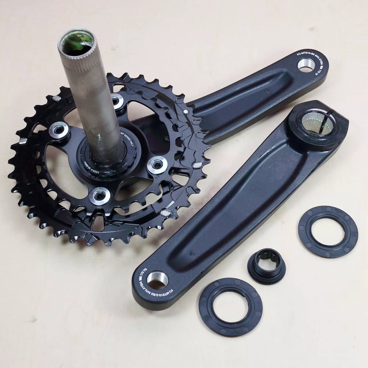 Crankstel SHIMANO FC-MT610-B2 2x12-speed
