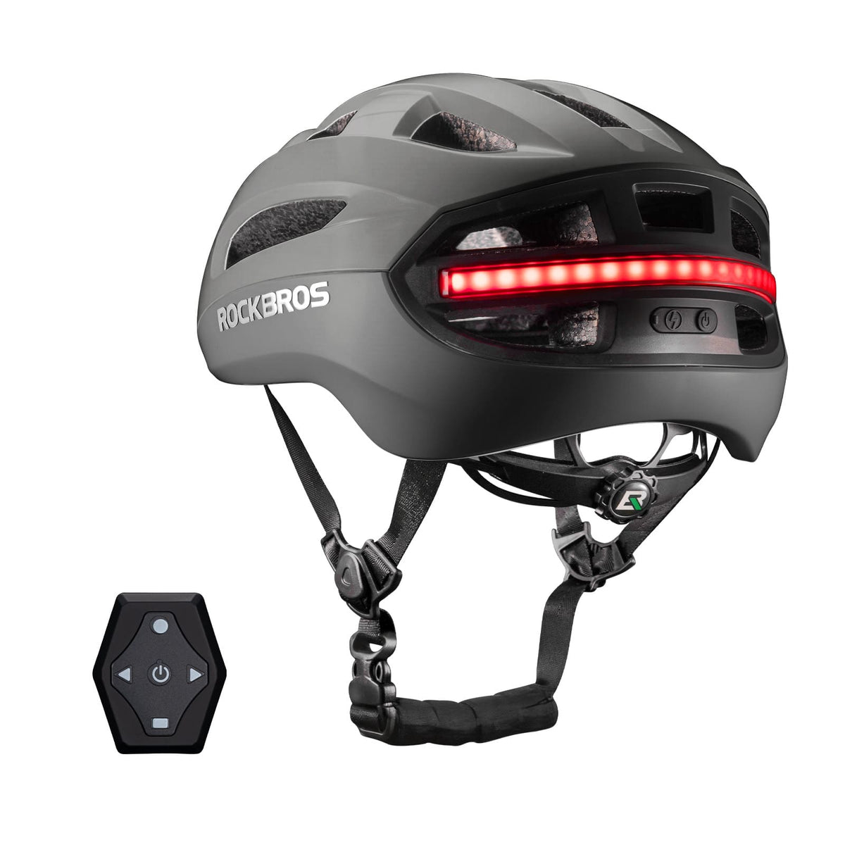 ROCKBROS Op Afstand Bedienbare Smart Fietshelm met Licht