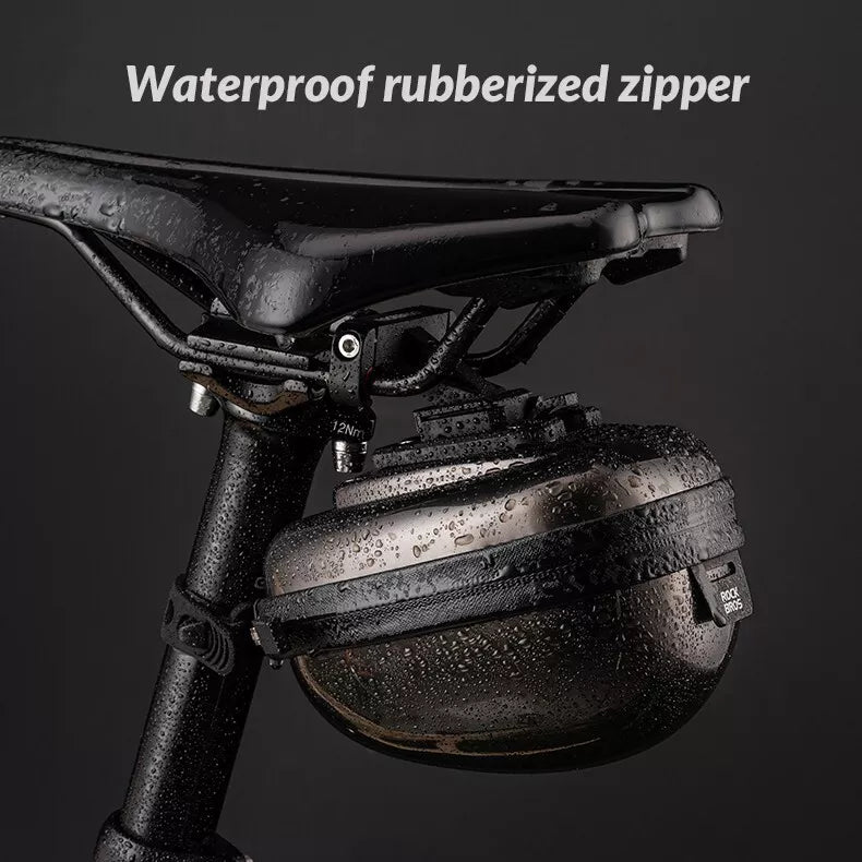 ROCKBROS hardshell zadeltas fietstas zadeltas met snelsluiting 0,4L