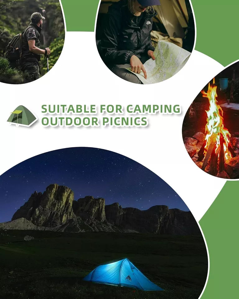 Qunature kampeertent voor 2 personen, rugzaktent, waterdichte tent met X-structuur