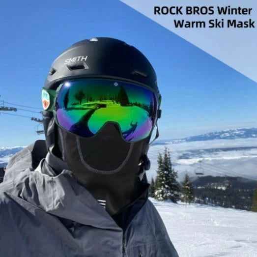 ROCKBROS Wintersjaal Motorfiets Buisjaal Halve Bivakmuts Unisex