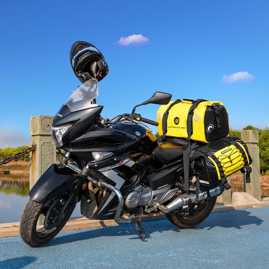 ROCKBROS Motorcycle Bag Waterproof Zadeltas 20L/40L Draagtas PVC