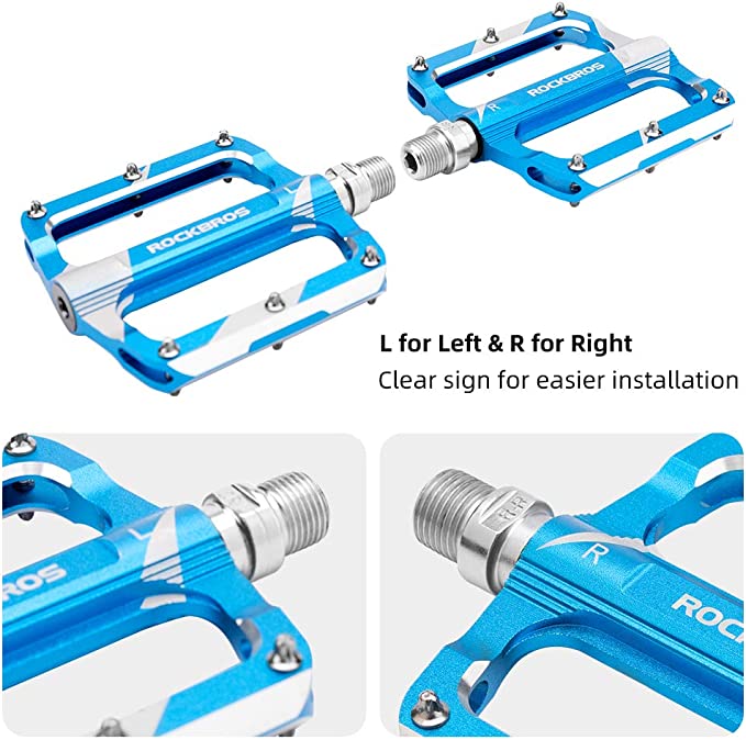 ROCKBROS K306 Fietspedalen Plat 9/16 inch